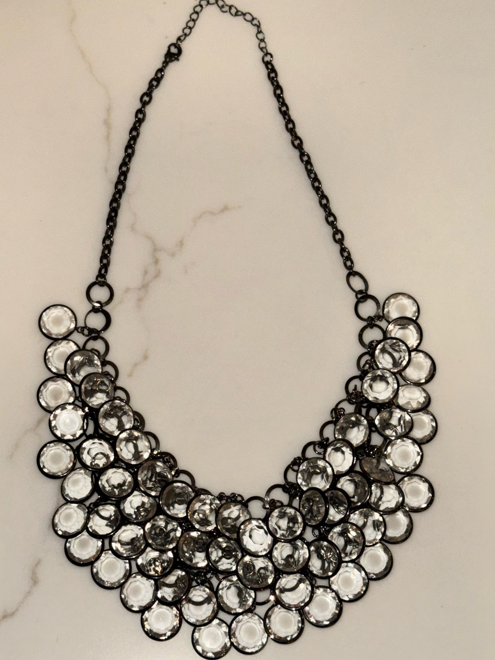 SPECTACULAR VINTAGE IPPOLITA -esque ROCK CANDY Crystal Statement Necklace